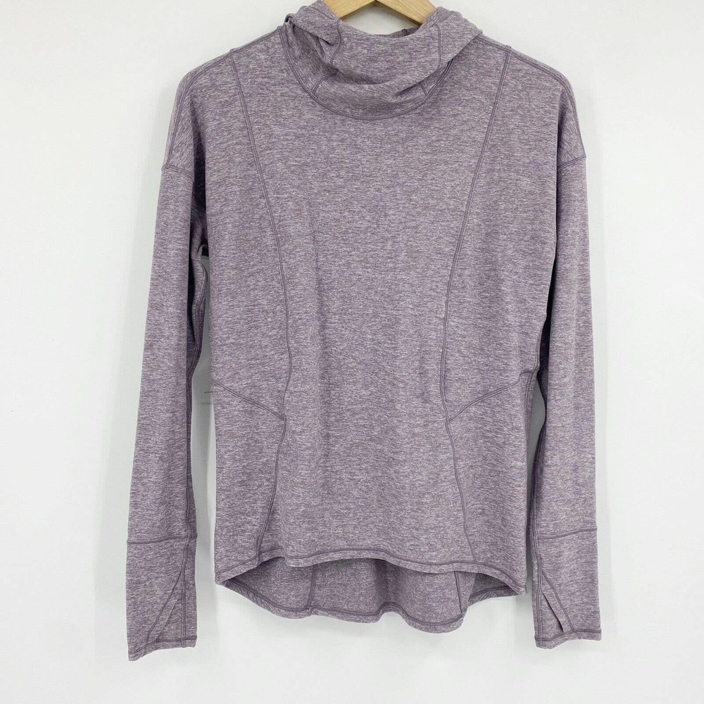 Lululemon Ready to Rulu Hoodie Heathered Frosted Mulberry Sz S